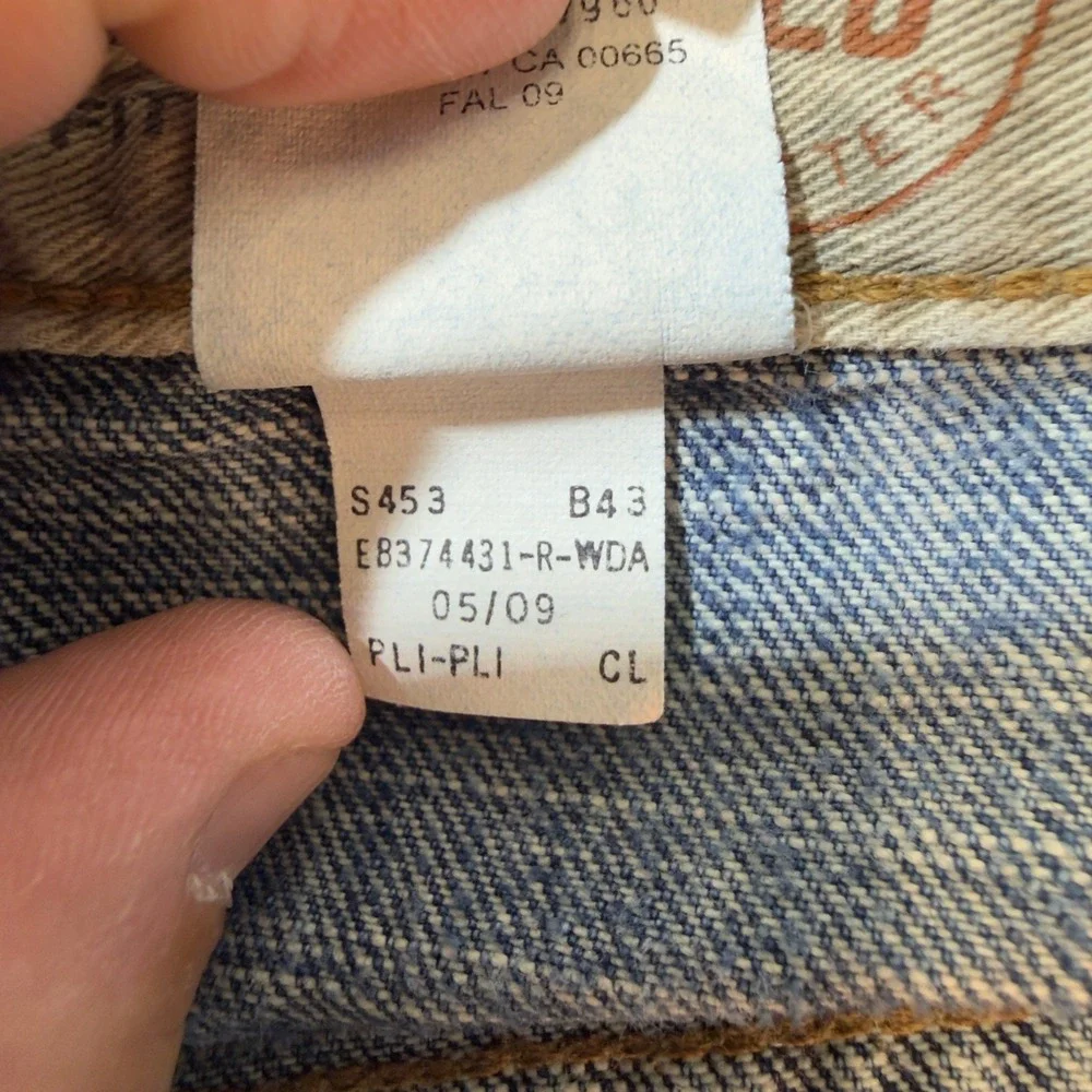 Eddie Bauer Straight Leg‎ Jeans Mens 38x34 Blue Good Cotton EB374431-R-WDA